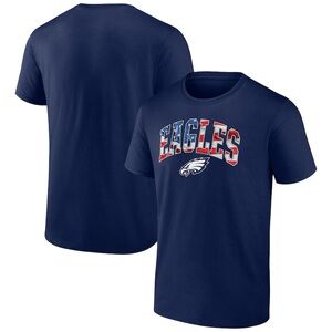 Philadelphia Eagles Fanatics USA logo T-shirt